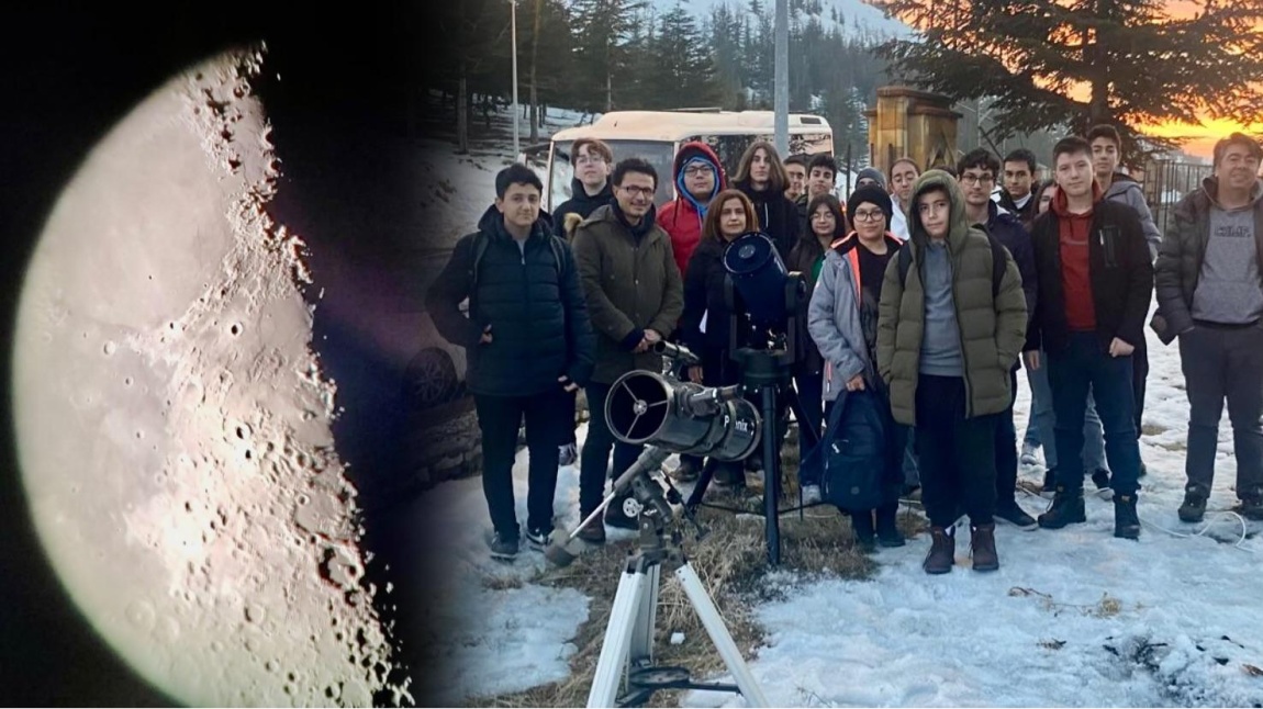 Öğrencilerimiz Astronomi Gözlem Şenliğine Katıldı